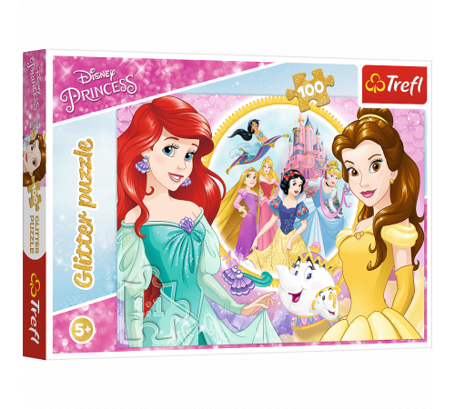  trefl 14819 puzzle "amintiri despre bella și ariel" (100 el.)