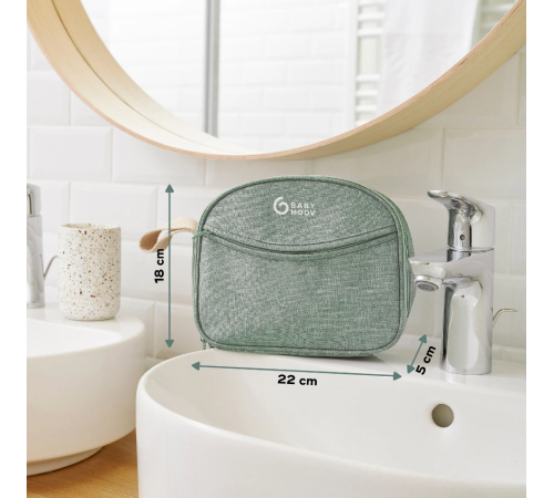 babymoov a032007 set de &icirc;ngrijire și igienă pentru bebeluși "grooming set matcha" (9 piese)