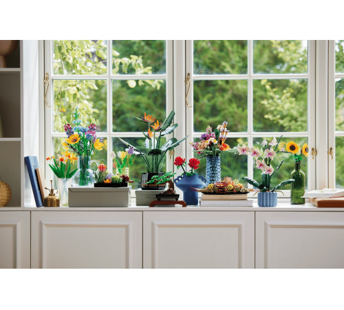 lego botanicals 40524 constructor "florile soarelui" (191 el.)