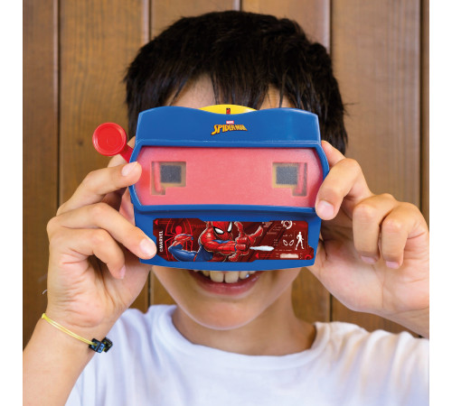 as kids 1027-64254 Детский 3d Стереоскоп со слайдами "marvel spiderman"