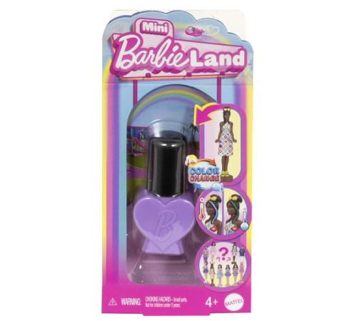 barbie jcp97 ​set de joc surpriză "fashionistas mini barbieland"