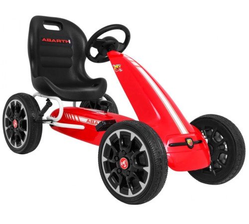 ramiz Вело-картинг на педалях go-kart abarth красный