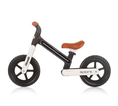 chipolino Беговел "spark" diksk02401bw black