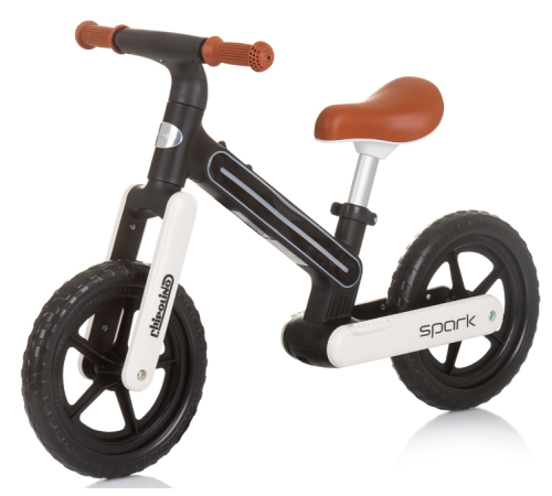 chipolino Беговел "spark" diksk02401bw black