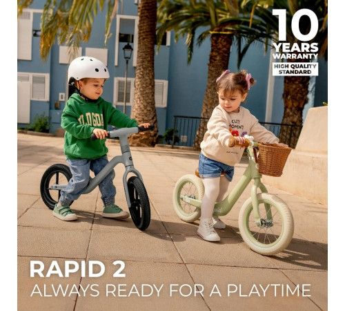 kinderkraft Беговел rapid 2 розовый