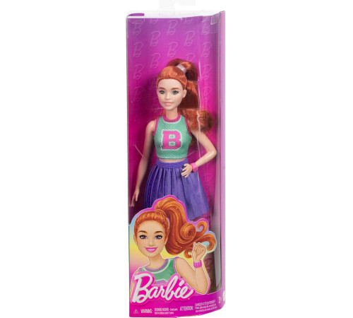 barbie hyt90 papusa barbie "fashionista" sporty chic