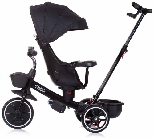 chipolino triciclu smart trksa02201ra negru