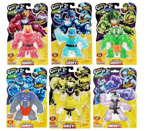 Детский магазин в Кишиневе в Молдове goo jit zu 42500g Стрейч Фигурка "glow shifters figures" (в асс.)