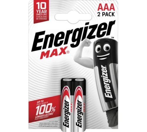 energizer max baterii alkaline aaa (2 buc.)