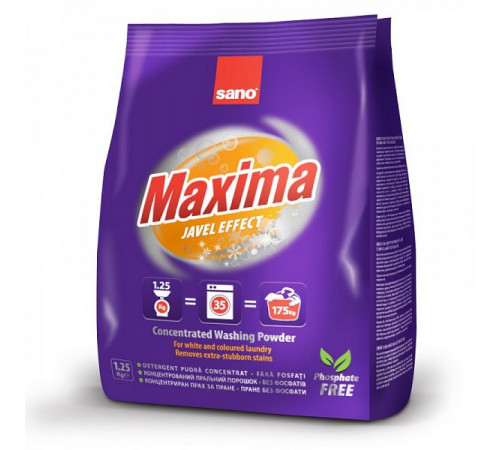  sano maxima jave praful de spălat  (1.25 kg) 288109