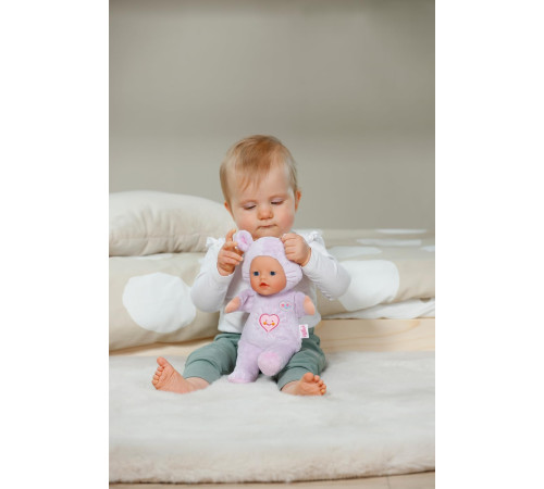 zapf creation 836590 păpușă moale baby born "Șoricel" (26 cm.)