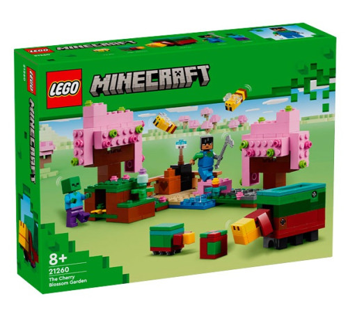 Lego Minecraft  21260 Конструктор "Сад цветущей сакуры" (304 дет.)  lego minecraft  21260 Конструктор "Сад цветущей сакуры" (304 дет.)