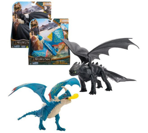 spin master 6072591figură interactivă "medium dragon with sounds" (in sort.)