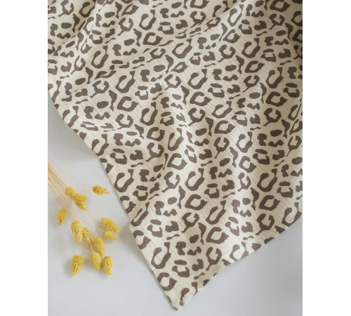 veres 108.16 pătură de muselină (80x80cm) leopard