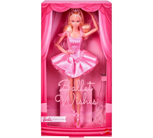 barbie jbj09 păpușă de colecție "signature ballet wishe"