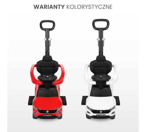 toyz-2560 Машина с ручкой vw t-roc (красный)