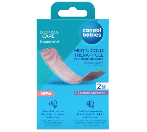  canpol 78/022 Гелевые послеродовые накладки-компрессы "hot & cold therapy" (2 шт.)