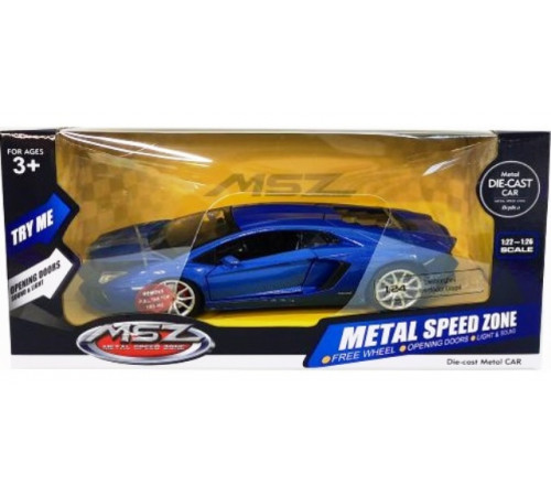 MSZ 68254A Металлическая модель "Машина Lamborghini Aventador Coupé 1:24"  msz 68254a Металлическая модель "Машина lamborghini aventador coupé 1:24"