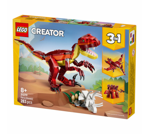  lego creator 31379 Конструктор 3 в 1 "Свирепый динозавр" (124 дет.)