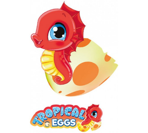 kiddisvit 77/cn-2020 Игрушка-сюрприз растущая в яйце "Жители тропических морей"