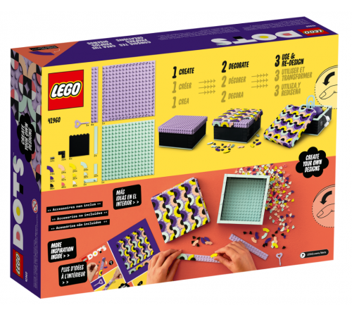 lego dots 41960 Конструктор "Большая коробка" (479 дет.)