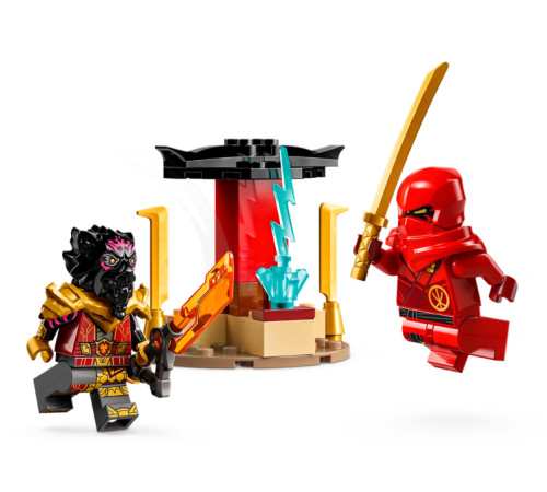 lego ninjago 71789 Конструктор "Кай и Рас: Битва на машине и мотоцикле" (103дет.)