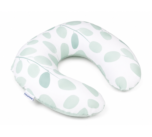  doomoo pernă pentru alăptare softy (150 cm) leaves aqua green