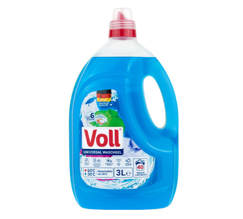 Бытовая химия в Молдове voll Гель для стирки universal 3л