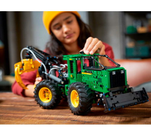 lego technic 42157 constructor "john deere 948l-ii skidder" (1492el.)