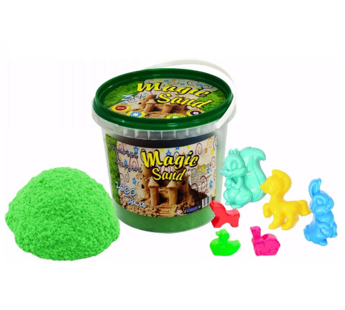  strateg leo 372-5 nisip cinetic "magic sand" verde (1 kg.)