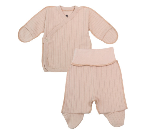 Haine pentru copii in Moldova minikin 242710346 set de 2 piese pentru copii cu greutate mică "simple" (m. 46) pudră