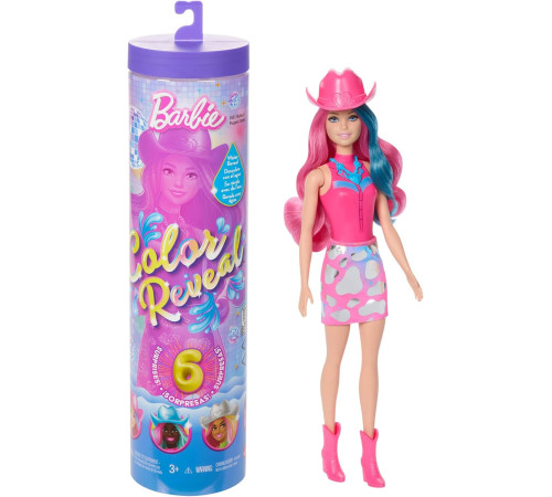 barbie jcp01 Кукла-сюрприз "color reveal: Звезды диско" 