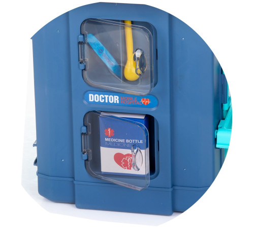 chipolino dipk002434ds Игровой набор 3 в 1 "Мобильный госпиталь" (38 дет.)