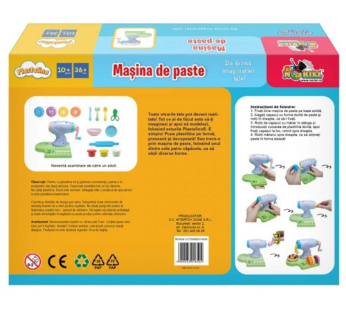 plastelino int6504 Набор для лепки "Паста-машина"