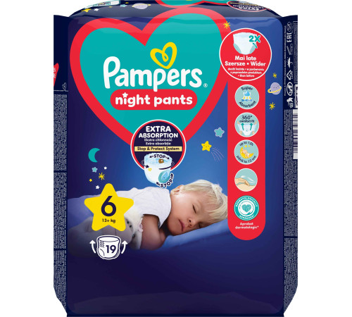 Pampers Pants Night 6 (15+ кг.) 19 шт. pampers pants night 6 (15+ кг.) 19 шт.