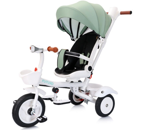 chipolino Трицикл складной  360 futuro trkfu0234gr green