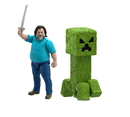 minecraft jfr65 figurină minecraft mare (30 cm) în sort.