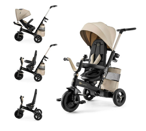kinderkraft Трицикл easytwist бежевый