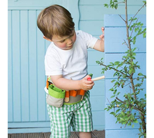 classic world 2758 set de joc din lemn "centura cu instrumente"