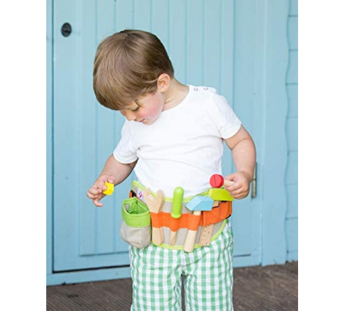 classic world 2758 set de joc din lemn "centura cu instrumente"