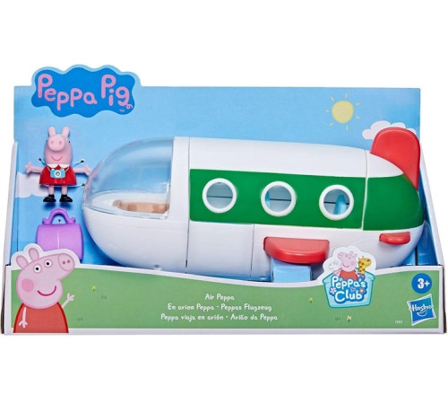 peppa pig f3557 set de joc "avionul lui peppa"