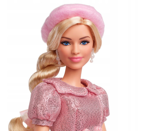 barbie jbj53 Коллекционная кукла "the move" в розовом пышном платье