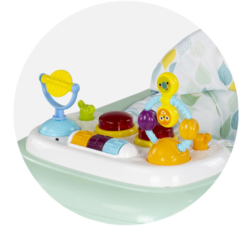 chipolino prbs02505mi Музыкальные ходунки "baby steps" (мятный)