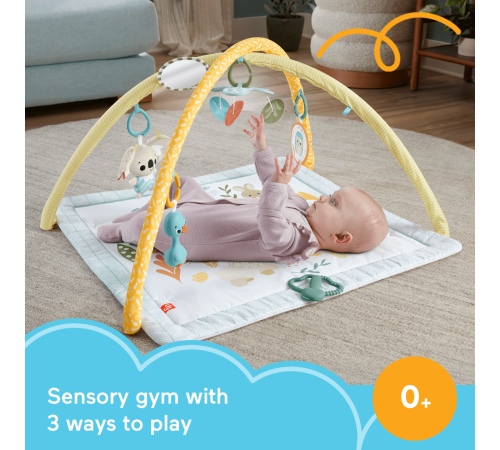 fisher-price hrb15 Игровой коврик "simply senses " 