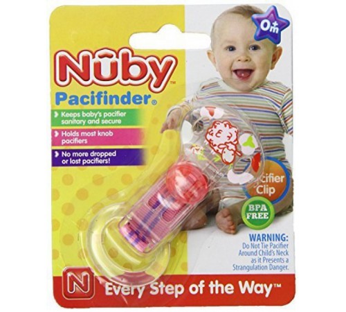 nuby id5799 Клипса для пустышки 1 шт.