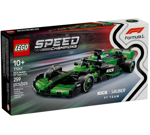lego speed champions 77247 constructor "kick sauber f1 team c44" (259 el.)