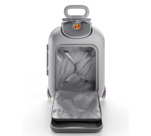kinderkraft Детский чемодан cabby (до 70 кг.) серый