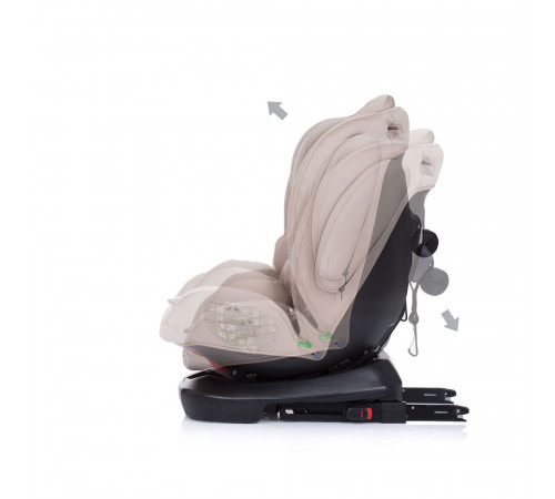 chipolino Автокресло i-size isofix 4kid 360° (40-150 см.) stk4k02203hu 0+/1/2/3 ( 0-36 кг.) хумус 