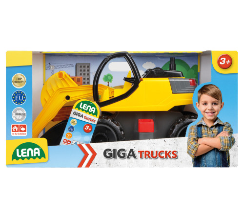 lena 02141 jucărie "mega excavator" (63 cm.)
