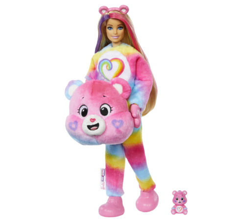 barbie jfv60 păpușă "cutie reveal: ursuleț" 